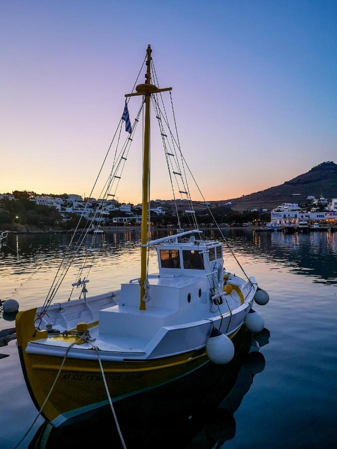 Vila Amphitrite'S Haven - Cycladic House In Marpissa, Paros Exteriér fotografie