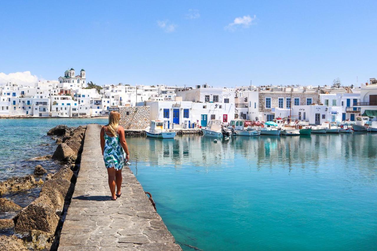 Vila Amphitrite'S Haven - Cycladic House In Marpissa, Paros Exteriér fotografie